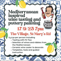 Wine Tasting and Pottery Painting Evening at The Village