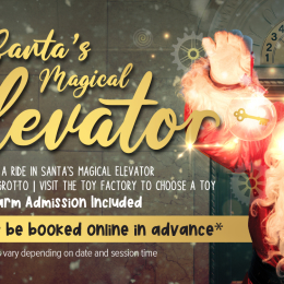 Santa's Magical Elevator at Cannon Hall Farm