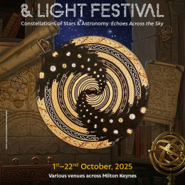 Milton Keynes City of Codes and Light Festival 2025 Constellations of Stars: Echoes Across the Sky