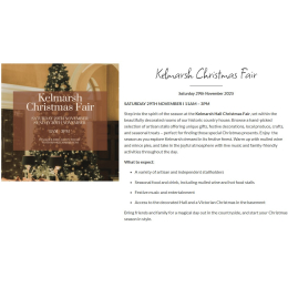 Kelmarsh Christmas Fair