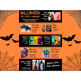Halloween Arty Crafty Workshops