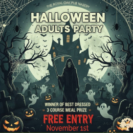 Royal Oak Naseby - Halloween Party