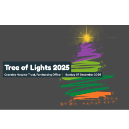 Tree of Lights 2025 in aid of Cransley Hospice