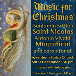 Fakenham Choral Society  Christmas Concert