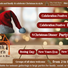 Christmas At The Oak Barn Restaurant 2025