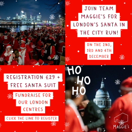 Maggie's London Santa In The City 2025
