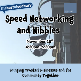 thebestof Sudbury Networking & Nibbles at Gainsborough House