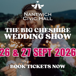 The Big Cheshire Wedding Fair at Nantwich Civic Hall - 26 & 27 September 2026