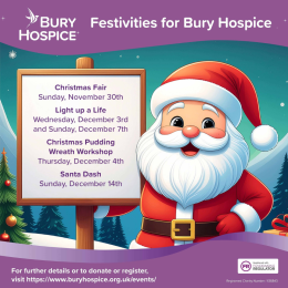 Christmas Fair & Santa's Grotto with Bury Hospice