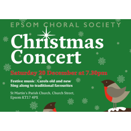 Epsom Choral Society –  Christmas concert