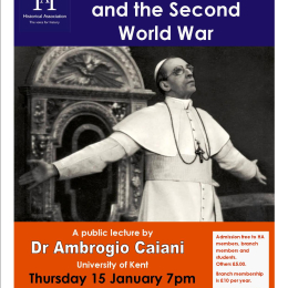 VATICAN RECORDS AND THE SECOND WORLD WAR