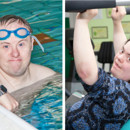 Gym and swim for adults with a learning disability and autistic people