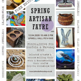 Spring Artisan Fayre - 12 April - Upwell Hall
