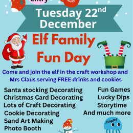Elf Christmas Family Fun Day in Oving Aylesbury