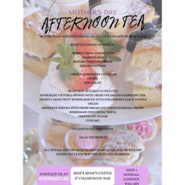 Mother’s Day Afternoon Tea at Mim's Mom's in Cannock 💐✨