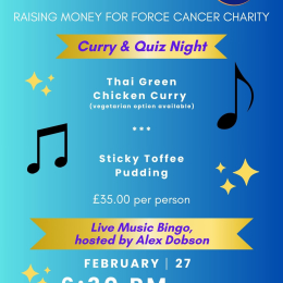 Curry & Music Bingo Night 