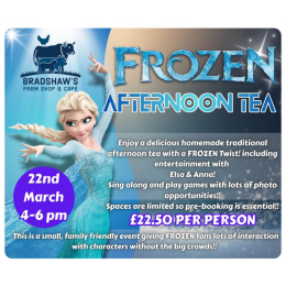 Bradshaws Farm Shop & Cafe Themed Afternoon Teas