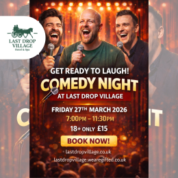 Comedy Night at The Last Drop Village Hotel