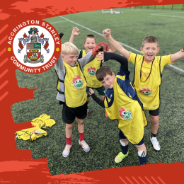 Boys Football Sessions with Accrington Stanley