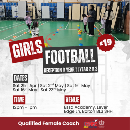 Girls Football Sessions with Krimmz