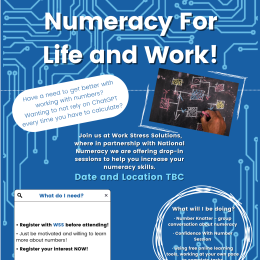 Numeracy Programme starting June!