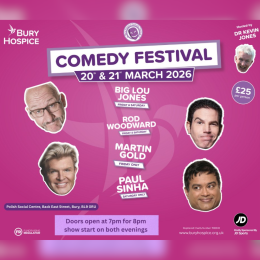 Bury Hospice Comedy Festival
