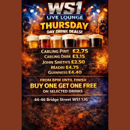 🎤✨ THURSDAY KARAOKE at WS1 Live Lounge! ✨🎤