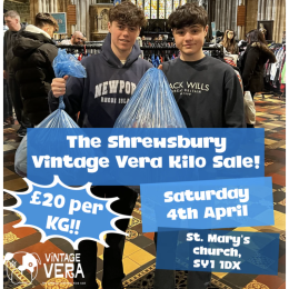 Vintage Kilo Sale Comes to Shrewsbury – Shop by Weight!