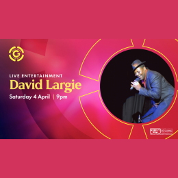 Barry White tribute, David Largie, at Grosvenor Casino, Walsall 🎤