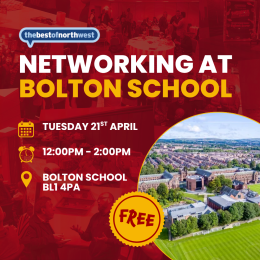 Afternoon Networking at Bolton School