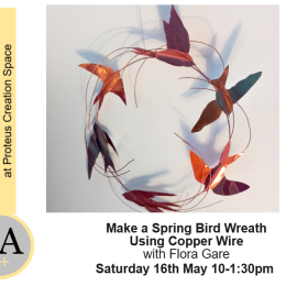 Spring Bird Wreath making Workshop with Flora Gare, 7A+