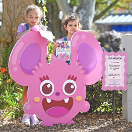 Mindful Monsters storytelling trail at Clarks Village 
