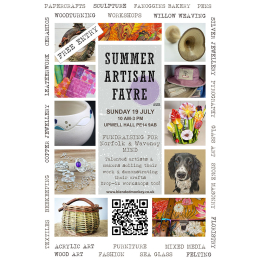 Summer Artisan Fayre - 19 July - Upwell Hall