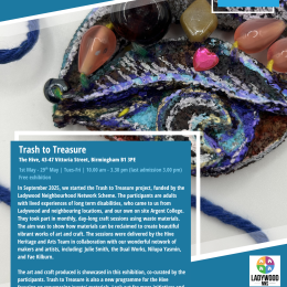 Trash to Treasure Exhibtion