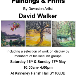 EXHIBITION OF PAINTINGS AND PRINTS