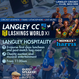 Langley CC vs Lashings World XI Charity Cricket Event