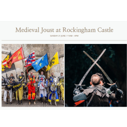 Medieval Joust at Rockingham Castle