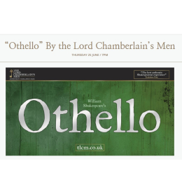“Othello” By the Lord Chamberlain’s Men