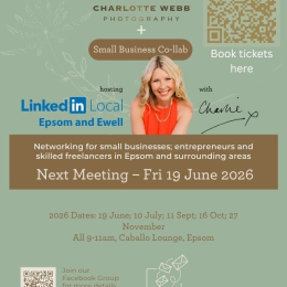 Free networking for business owners in Epsom Surrey with LinkedIN Local - Epsom and Ewell 