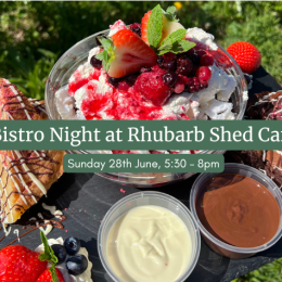 Bistro Night at Rhubarb Shed Café
