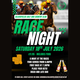Calderfields Golf & Country Club - Race Night 🏇