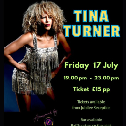 🎤 Tina Turner Tribute Night at Age UK Bury's Jubilee Centre 🎤