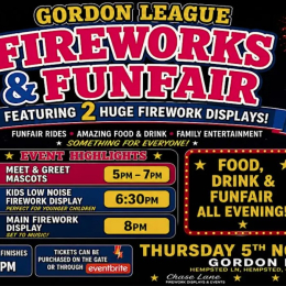 GORDON LEAGUE FIREWORKS | GLOUCESTER'S BIGGEST & BEST 2026