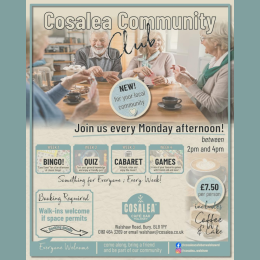 Cosalea Community Club – Monday Afternoons