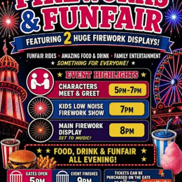 North Somerset Show Ground Fireworks & Funfair 2026