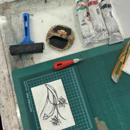 Introduction to Multi Colour Lino Cut