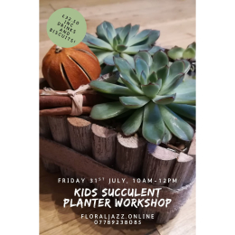 Kids Succulent Planter Workshop in Sutton Coldfield – Creative Summer Holiday Fun