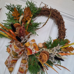 🍂🍁 Autumn Wreath Making Workshop with Floral Jazz 🍁🍂