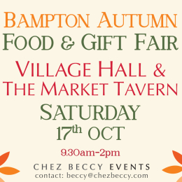 Bampton Autumn Food & Gift Fair 2026