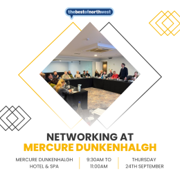 Networking at Mercure Dunkenhalgh Hotel & Spa